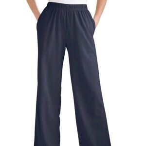 Woman Within Knit Wide-Leg Pants | Size 12S | NWT
